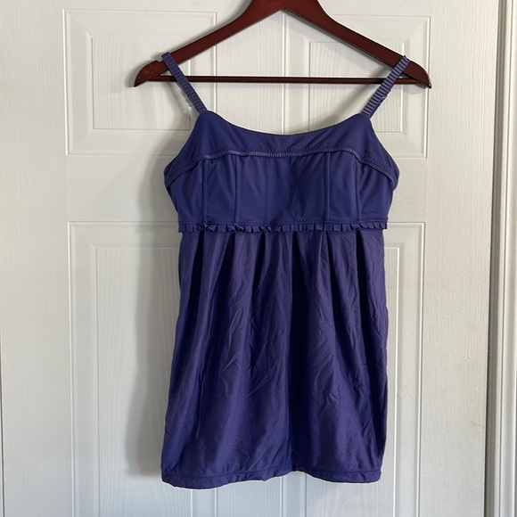 Lululemon Priiti Babydoll Tank - Size 8 - Picture 1 of 8